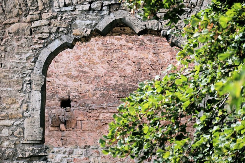 Peter Blei unterwegs auf der Sachsenburg