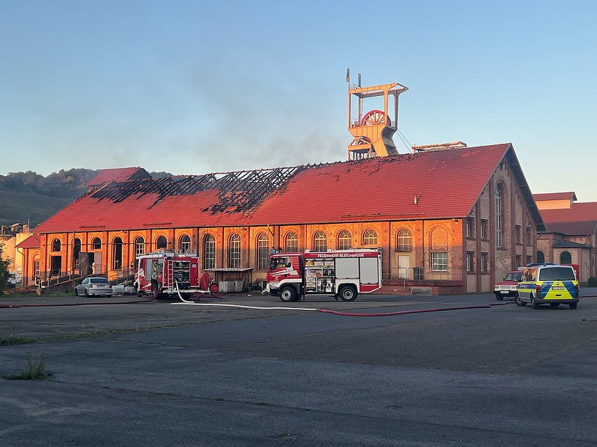 Gro&szlig;brand in Bleicherode