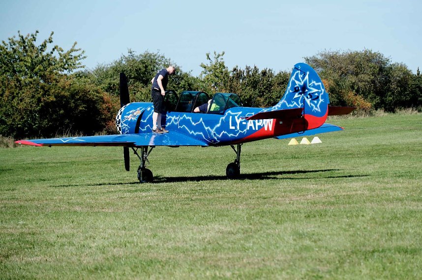 Fly In Tag auf dem Flugplatz