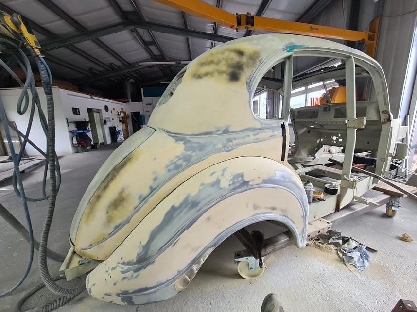 Aus einem BMW 340 wird ein EMW 340-2