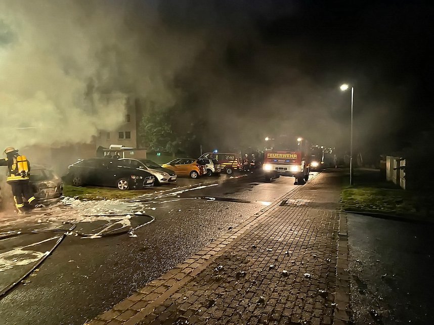 Pkw-Brand in Sollstedt