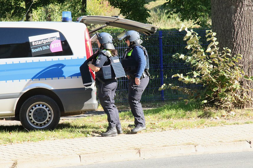 Polizeieinsatz an der Nordh&auml;user Hochschule