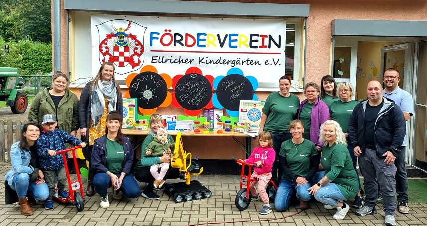 Freude im Ellricher Kindergarten