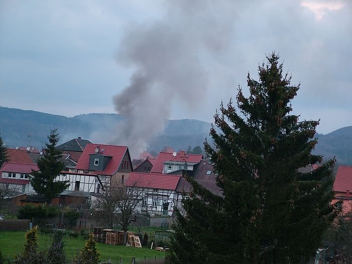 Brand in Ellrich