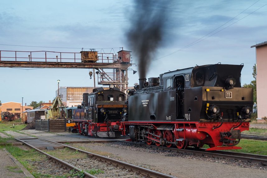 Eisenbahnwochenende bei der Mansfelder Bergwerksbahn