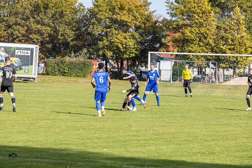 Lokalderby am Fu&szlig;e der Bleicher&ouml;der Berge