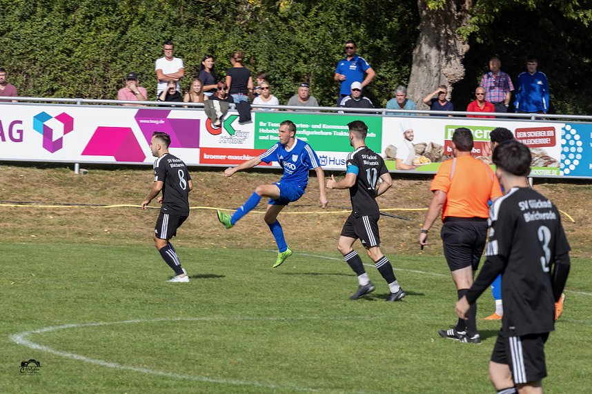 Lokalderby am Fu&szlig;e der Bleicher&ouml;der Berge