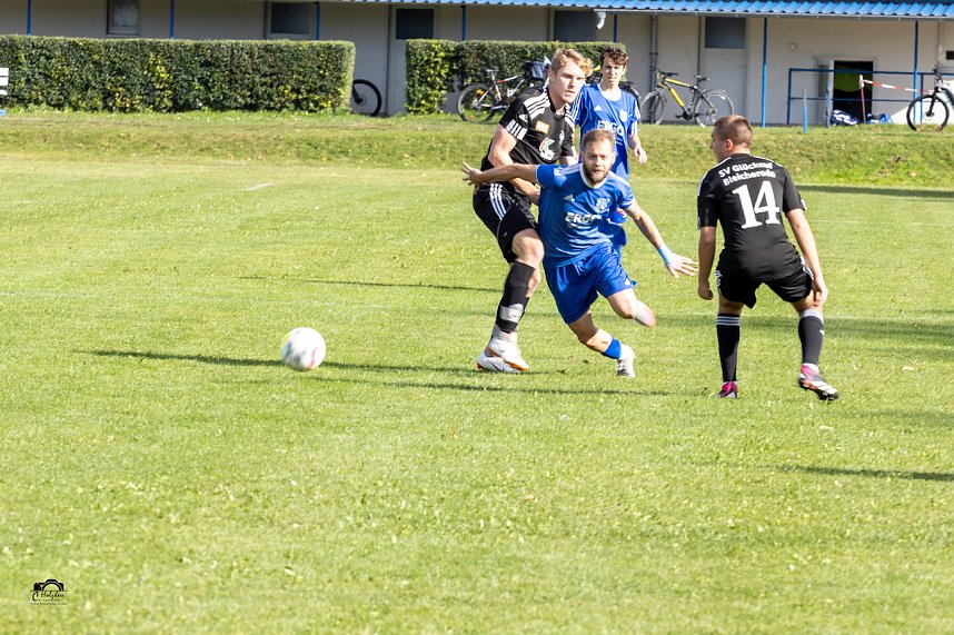 Lokalderby am Fu&szlig;e der Bleicher&ouml;der Berge