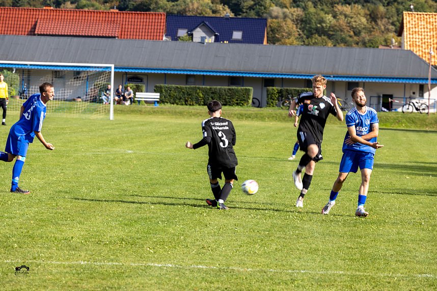 Lokalderby am Fu&szlig;e der Bleicher&ouml;der Berge