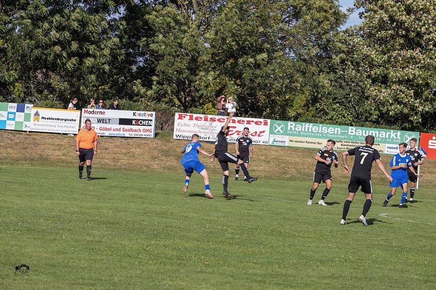 Lokalderby am Fu&szlig;e der Bleicher&ouml;der Berge