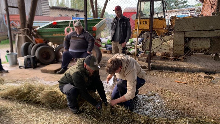 Kirmes wird vorbereitet