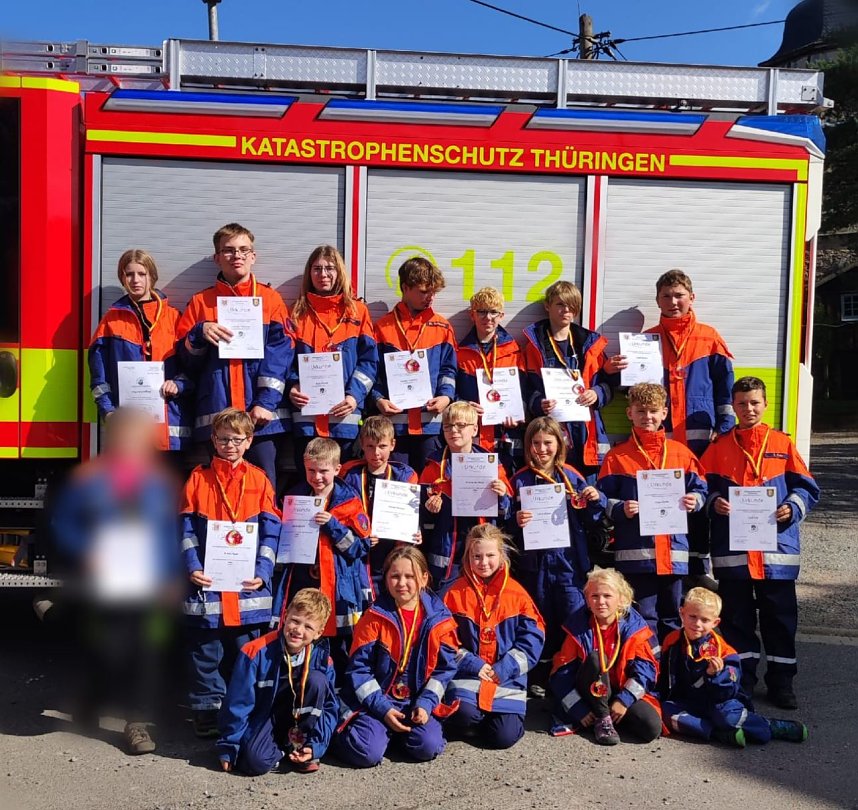 Pr&uuml;fung f&uuml;r die Jugendfeuerwehr