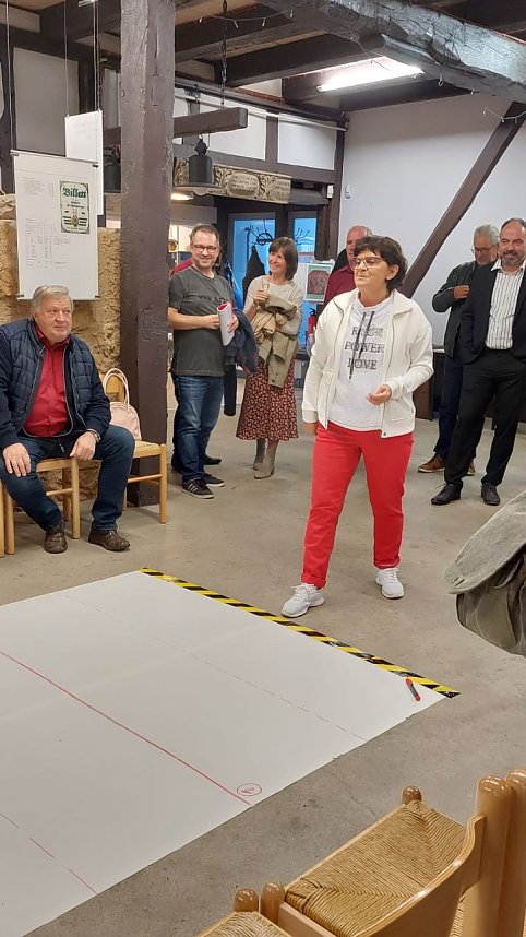 Hier wurde um die Wette gespuckt