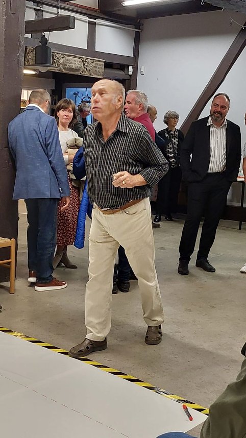 Hier wurde um die Wette gespuckt