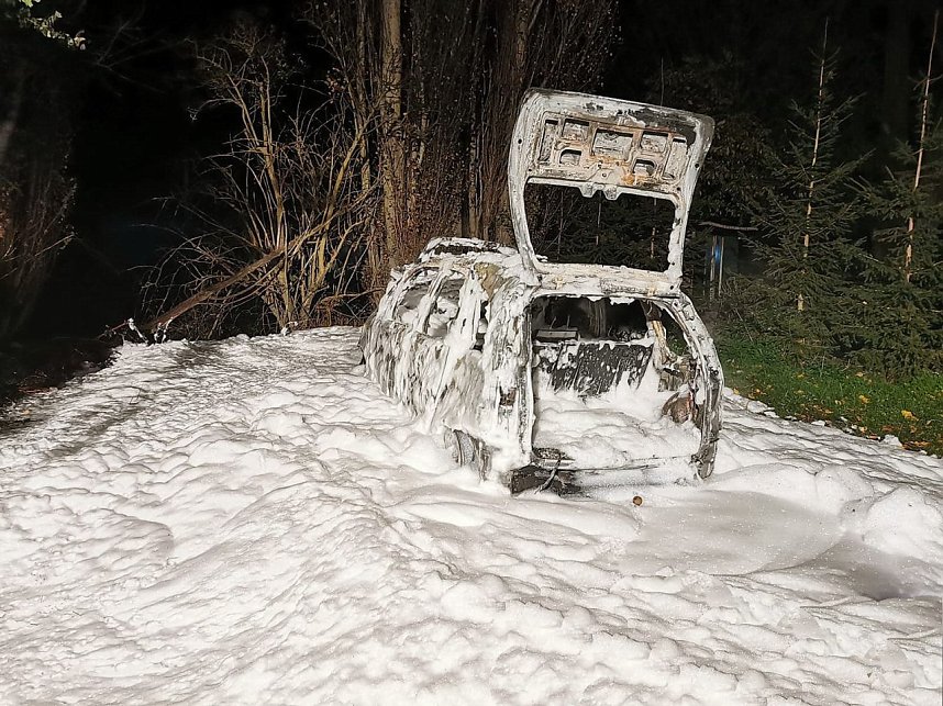 Autobrand gestern Nacht