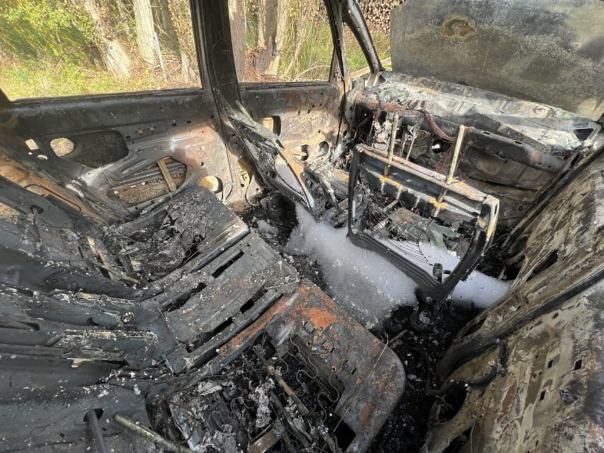 Autobrand gestern Nacht