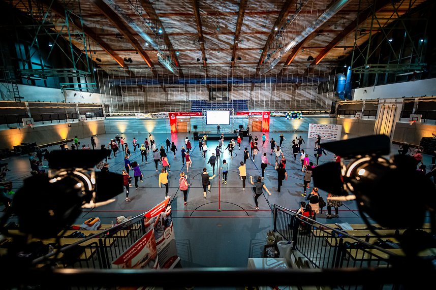 Frauensporttag in der Wiedigsburghalle