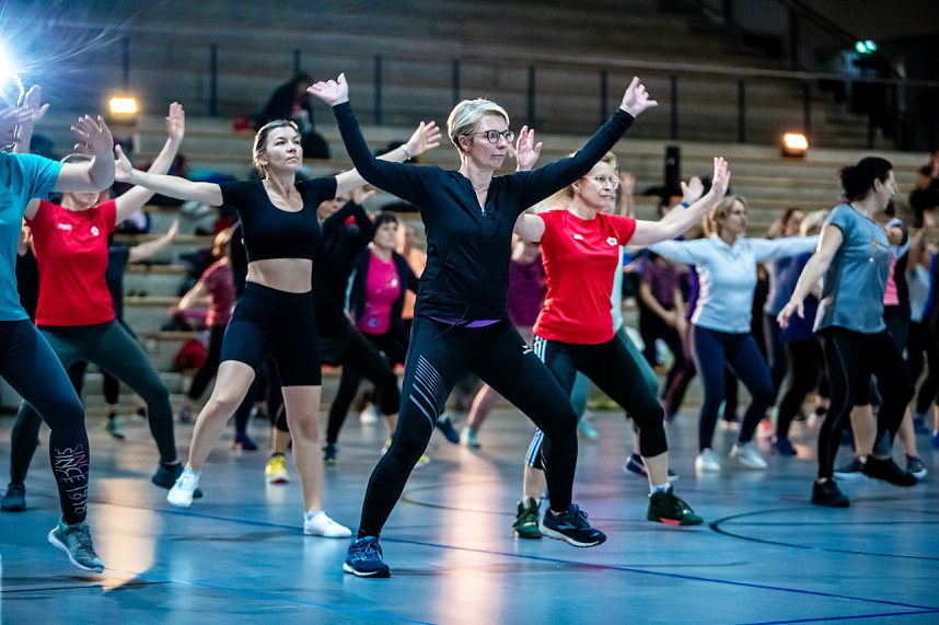 Frauensporttag in der Wiedigsburghalle