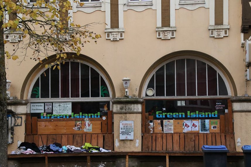 Polizeieinsatz in der Hesser&ouml;der Stra&szlig;e in Nordhausen