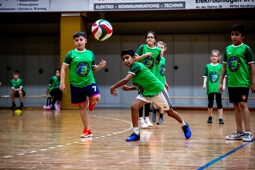 Zweifelderballturnier der Grundschulen
