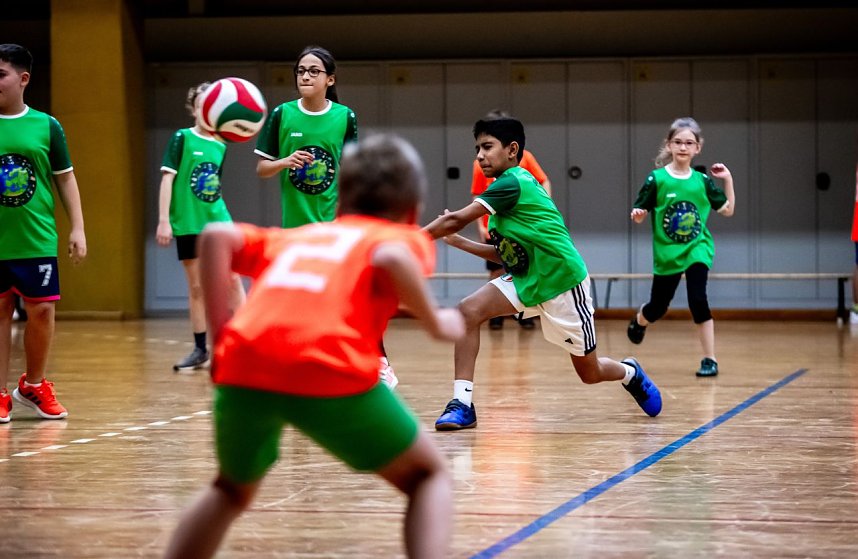 Zweifelderballturnier der Grundschulen