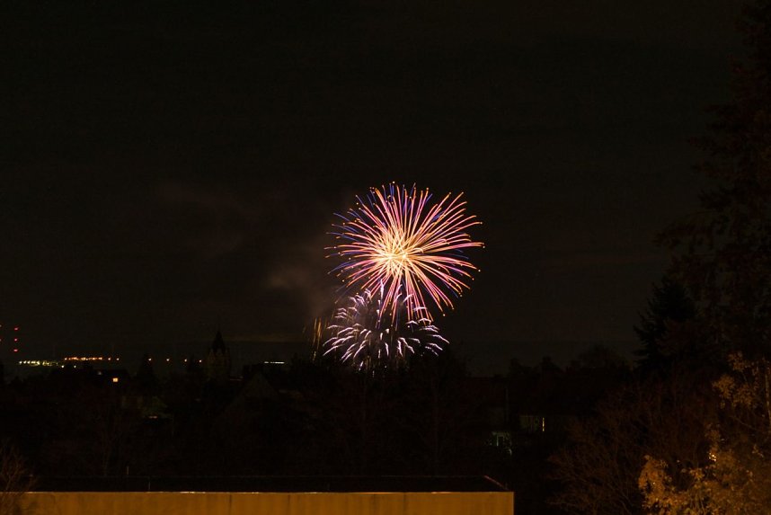 Martini-Feuerwerk 2023 in Nordhausen