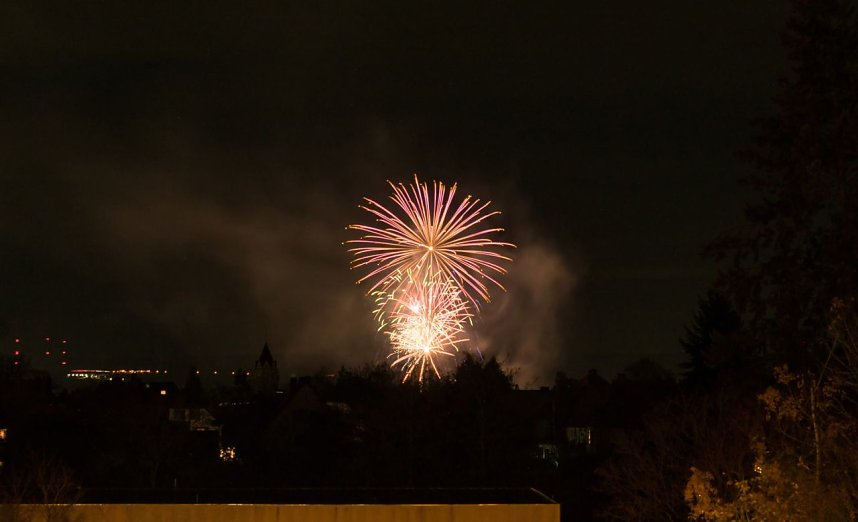 Martini-Feuerwerk 2023 in Nordhausen