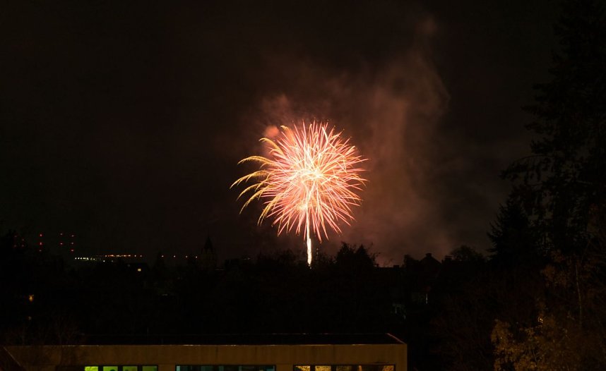 Martini-Feuerwerk 2023 in Nordhausen