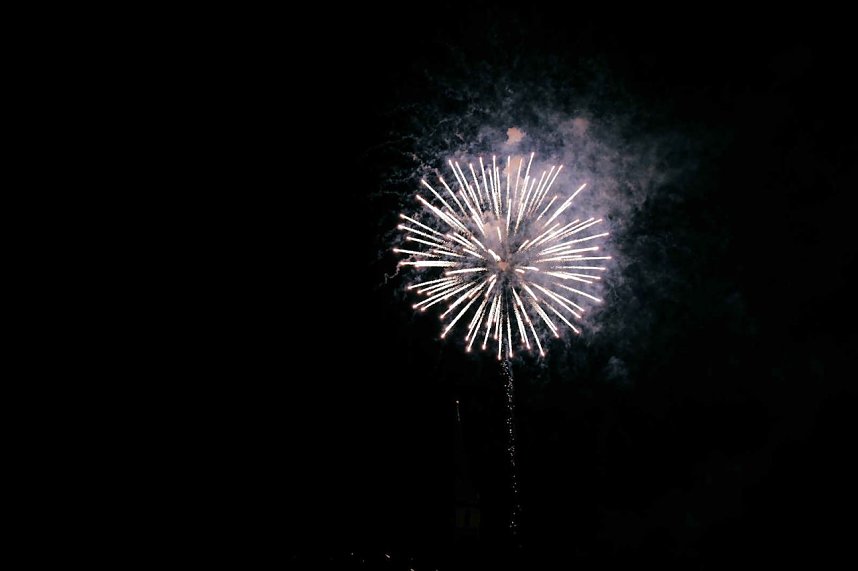 Martinsfeier und - Feuer in Nordhausen