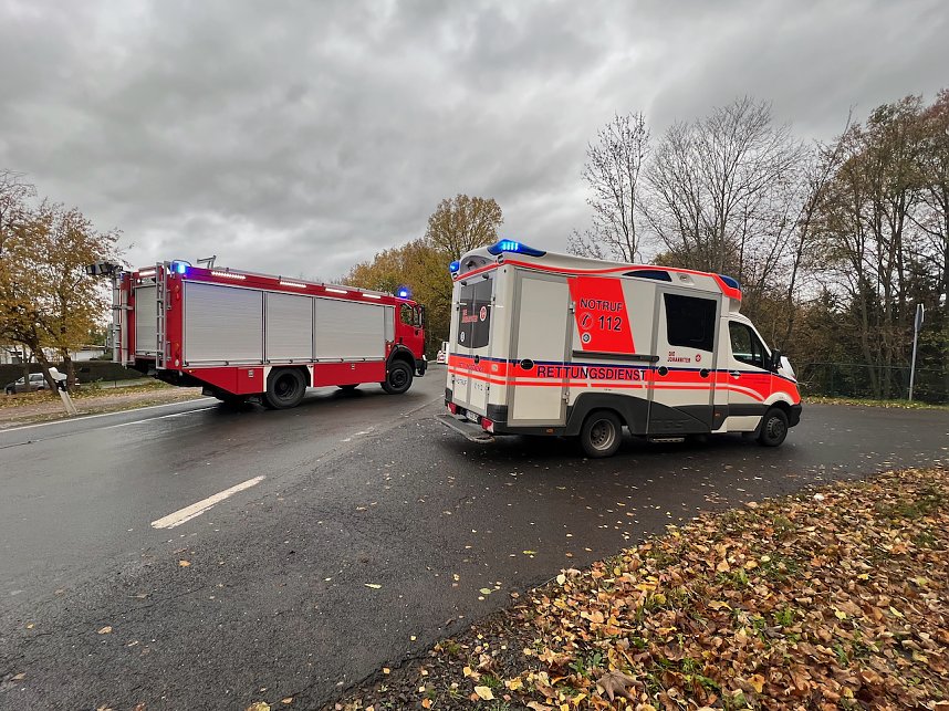 Unfall zwischen Petersdorf und Nordhausen