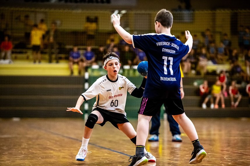 Handballfest in der Ballspielhalle
