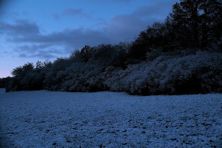Die Windl&uuml;cke kurz vor Sonnenuntergang