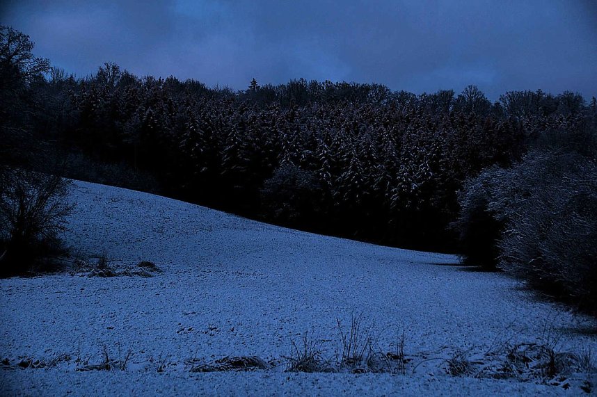 Die Windl&uuml;cke kurz vor Sonnenuntergang