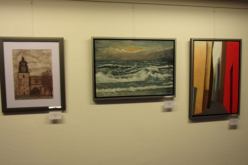 Vernissage in der Galerie der Kreissparkasse