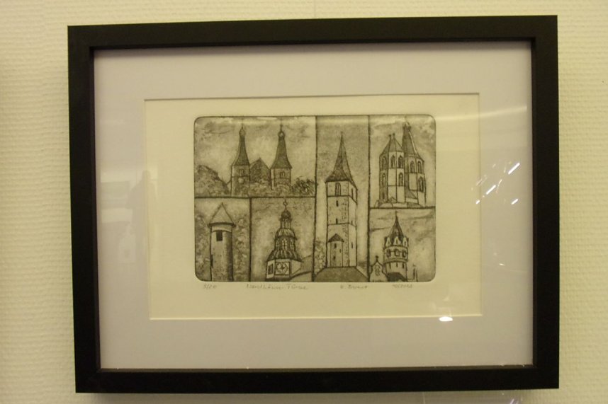 Vernissage in der Galerie der Kreissparkasse