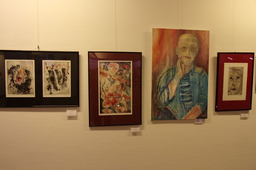 Vernissage in der Galerie der Kreissparkasse