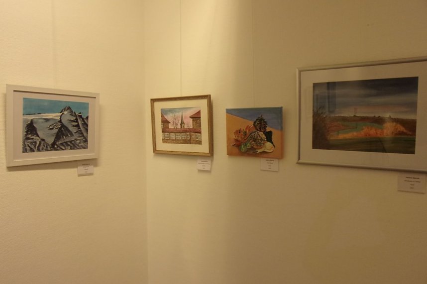 Vernissage in der Galerie der Kreissparkasse