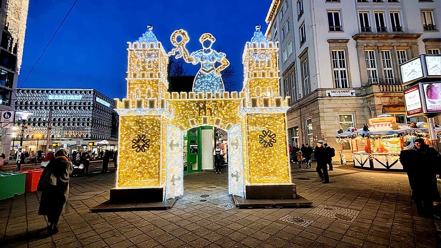 Peter Blei unterwegs in Magdeburg