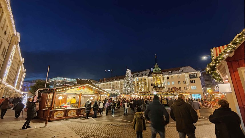 Peter Blei unterwegs in Magdeburg