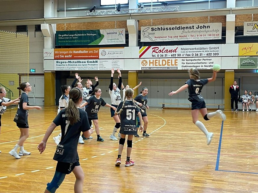 Die Nordh&auml;user Handballer haben ein strammes Wochenende hinter sich
