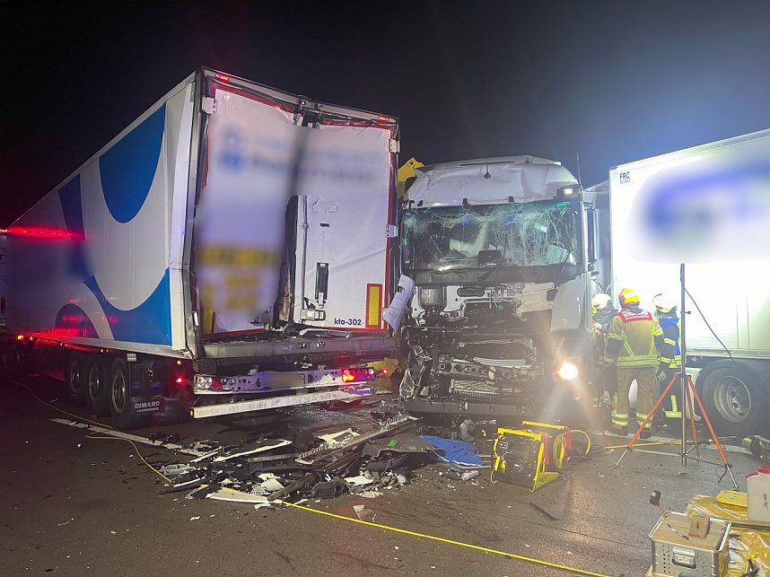 Unfall auf der A38