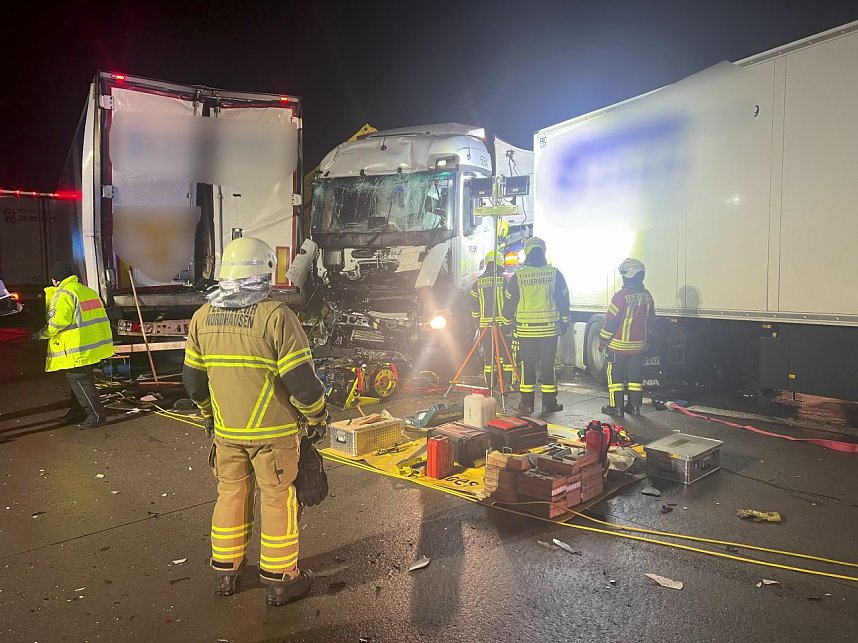 Unfall auf der A38