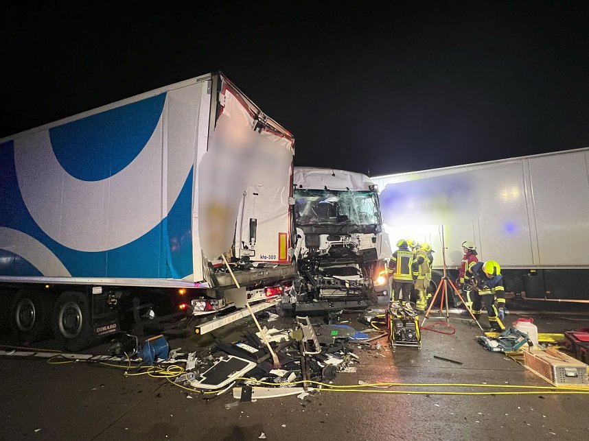 Unfall auf der A38