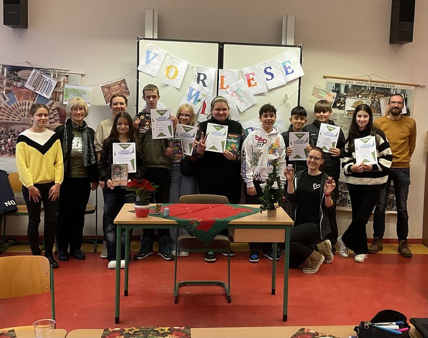 Die Leseeulen der Petersbergschule