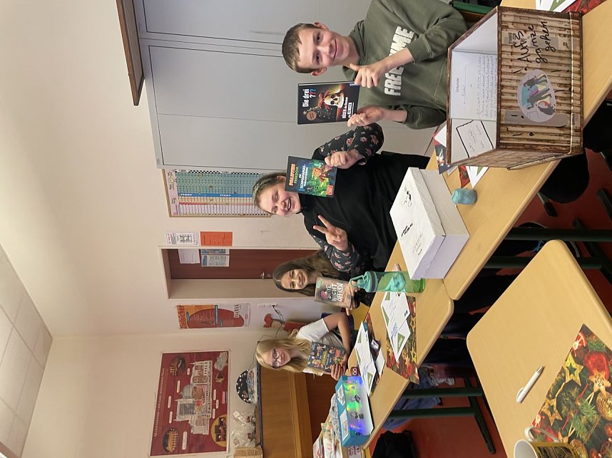 Die Leseeulen der Petersbergschule