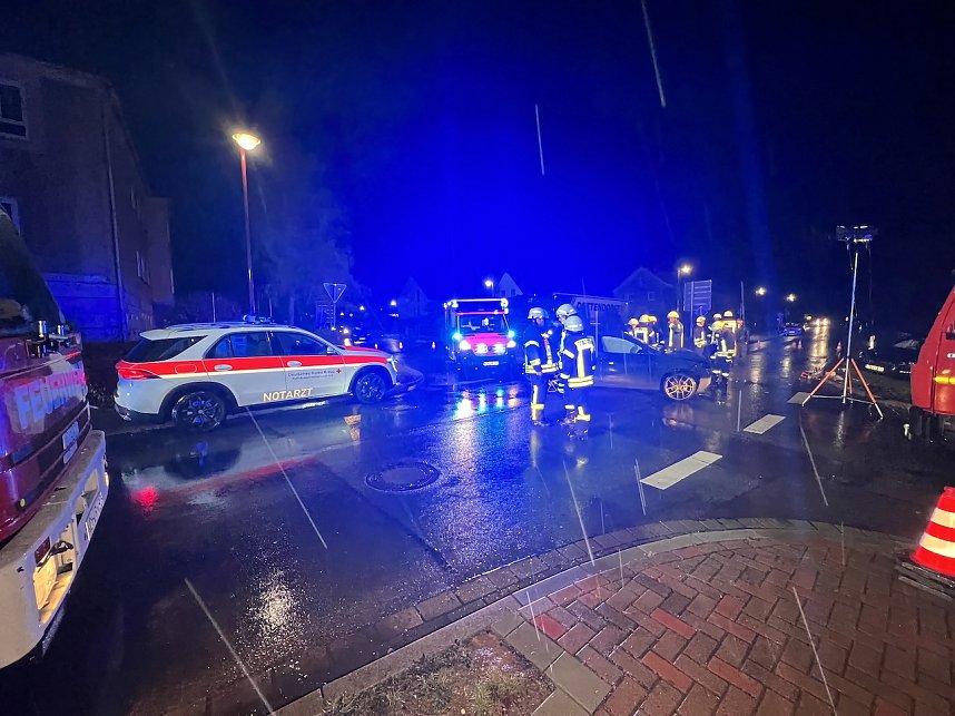 Unfall gestern Abend in Nohra