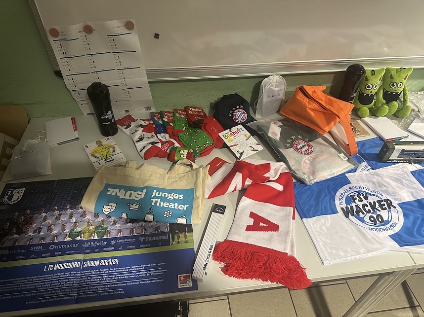 Weihnachtsfeier der E1 von Wacker 90