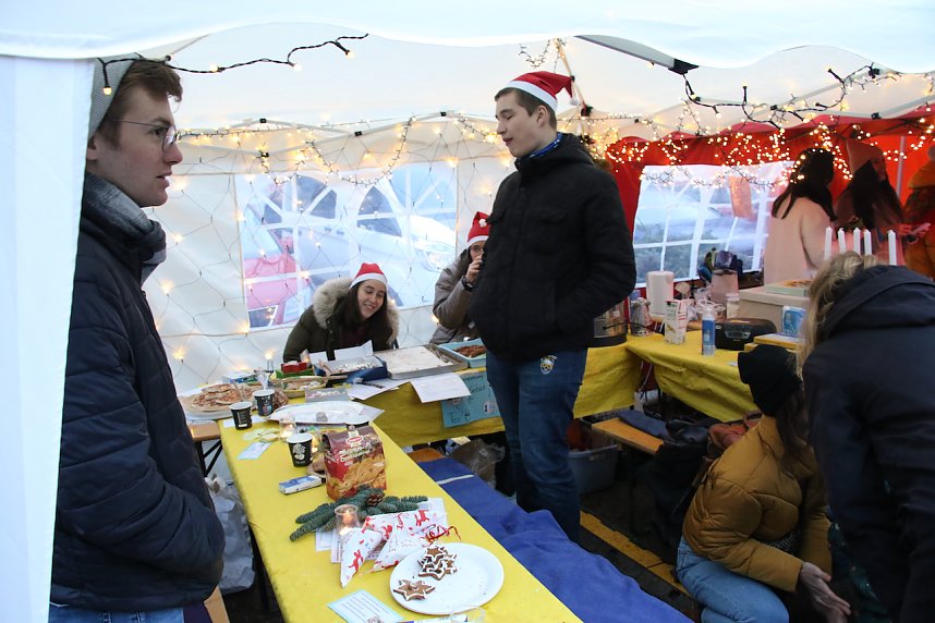 Weihnachten Zusammen in der Kurzen Meile