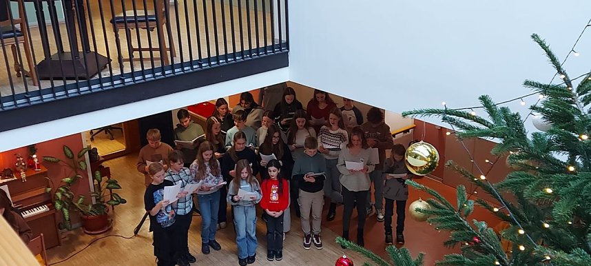 Weihnachtssingen des Herder-Chors
