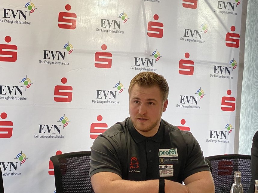 Impressionen aus der Pressekonferenz zum Nordhausen Indoor Kugelsto&szlig;en